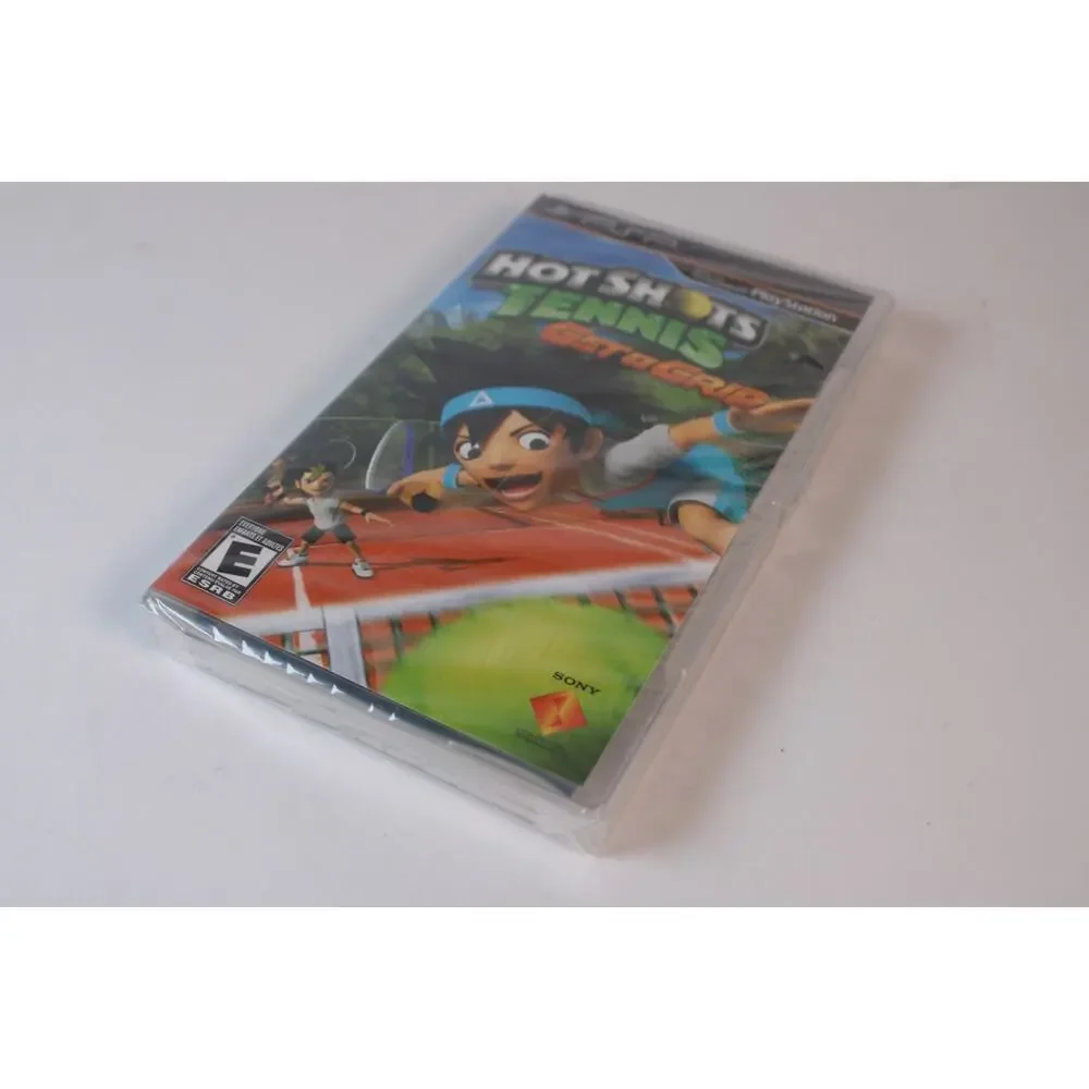 Hot Shots Tennis: Get a Grip (Sony PSP, 2010 Playstation Portable) New / sealed